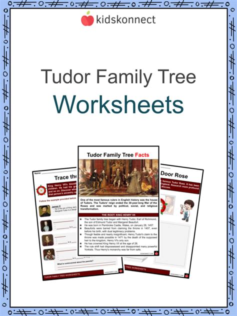 tudor rose worksheet pdf